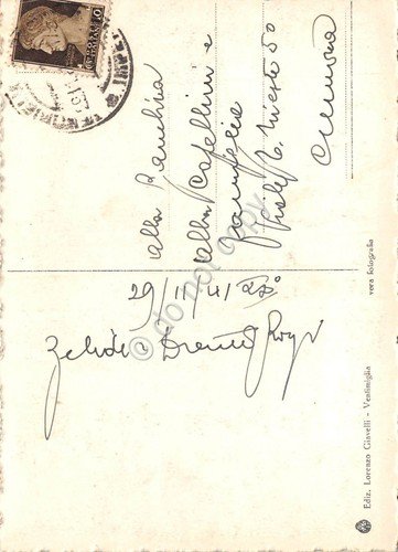 Cartolina Ventimiglia Borgo Marina 1941 | Immagine Gallery 2