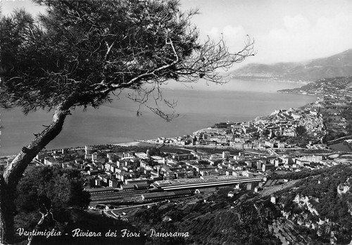 Cartolina Ventimiglia Panorama 1951 | Immagine principale