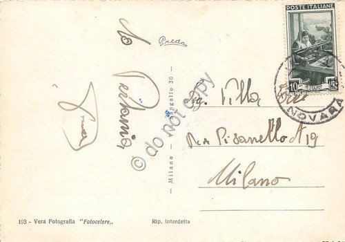 Cartolina Verbania Intra Panorama anni '50 | Immagine Gallery 2