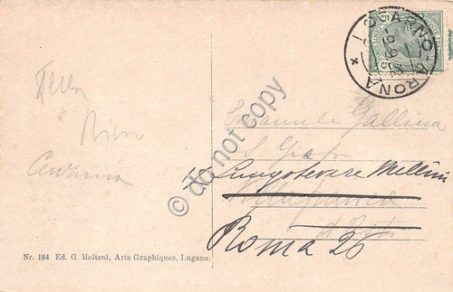 Cartolina Verbania Isola Bella 1932