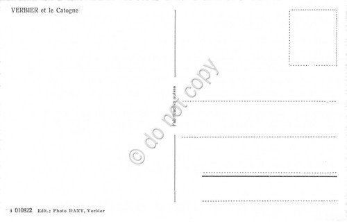 Cartolina Verbier et le Catogne view