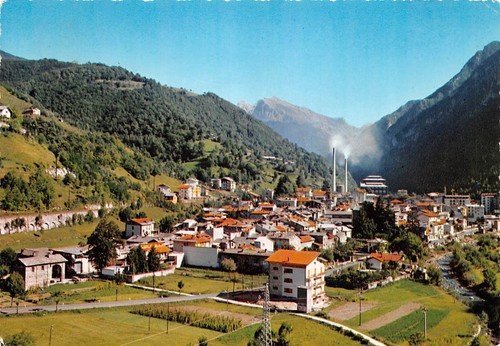 Cartolina Vernante Panorama 1972 | Immagine principale