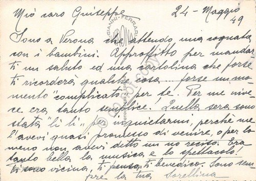 Cartolina Verona Arena la folla 1949 | Immagine Gallery 2