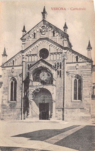 Cartolina Verona Cattedrale