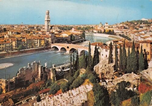 Cartolina Verona Panorama 1979
