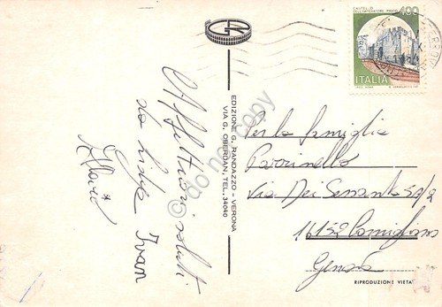 Cartolina Verona panorama via arena 1984 | Immagine Gallery 2