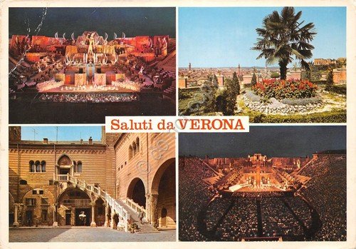 Cartolina Verona Vedute timbro a targhetta PT Filatelia 2003 | Immagine Gallery 2