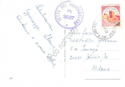 Cartolina Vetta del Rocciamelone Valsusa 2 vedute (Torino) | Immagine Gallery 2