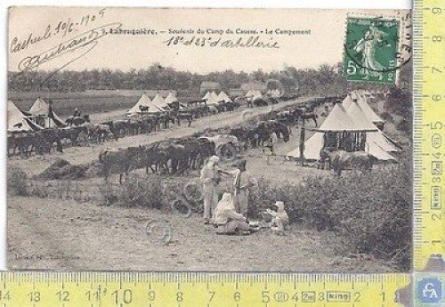 Cartolina VG Labruguiere - Camp du Causse - 18 et … | Immagine principale
