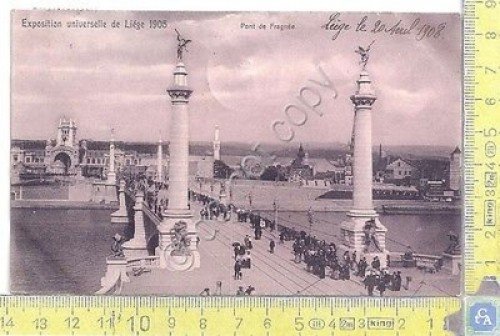 Cartolina VG Liege - Exposition universelle 1905 - Congo -1908 | Immagine principale