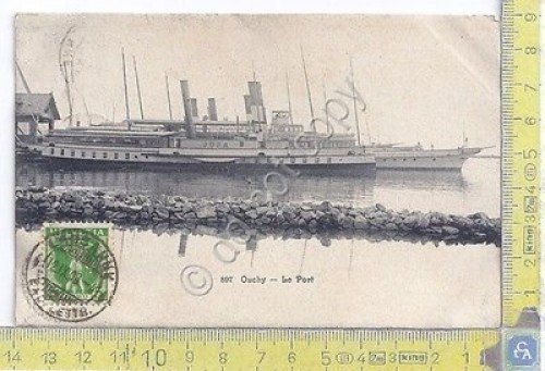 Cartolina VG Ouchy - Le Port - Svizzera - Congo … | Immagine principale