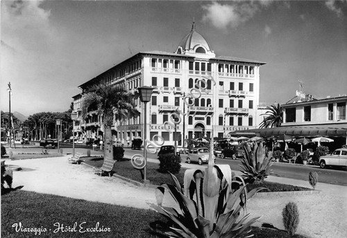 Cartolina Viareggio Hotel Excelsior 1963 (Lucca)