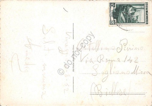 Cartolina Viareggio Viale della Libertà animata 1952 | Immagine Gallery 2