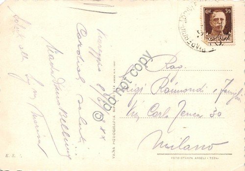 Cartolina Viareggio Viali Animata 1942 | Immagine Gallery 2