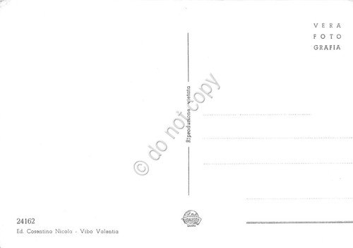 Cartolina Vibo Valentia Castello Normanno