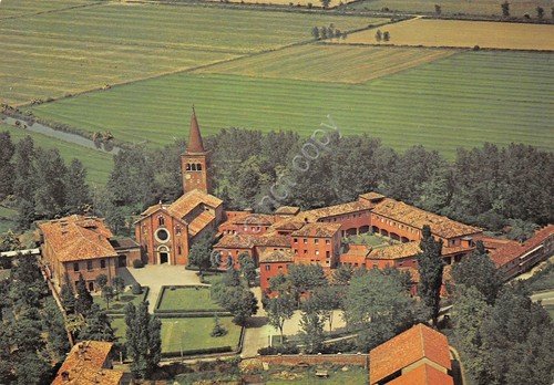 Cartolina Viboldone Abbazia