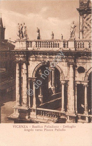 Cartolina Vicenza Basilica Palladiana dettaglio | Immagine principale
