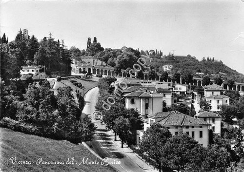 Cartolina Vicenza Panorama Monte Berico 1968
