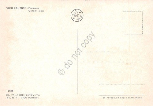 Cartolina Vico Equense panorama dal mare anni '90 | Immagine Gallery 2