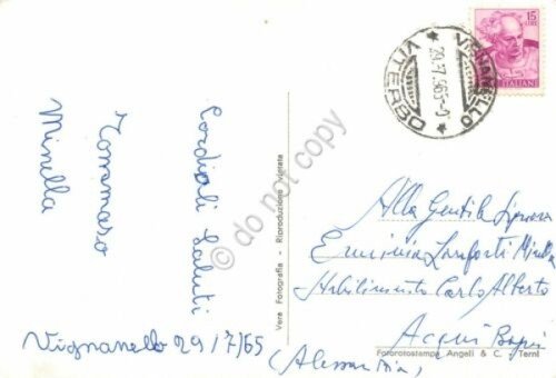 Cartolina Vignanello Porta del Vignola colorata 1965 | Immagine Gallery 2