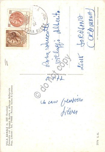 Cartolina Villa Banale Panorama 1977 | Immagine Gallery 2