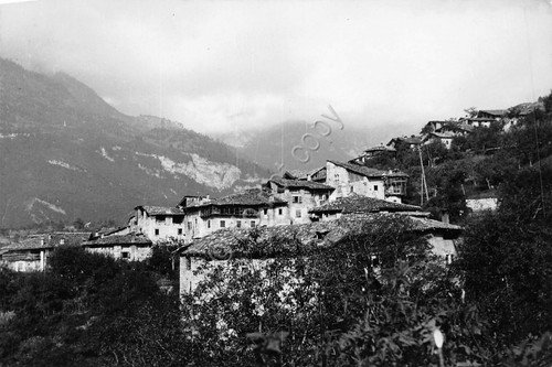 Cartolina Ville del Monte Tenno Panorama