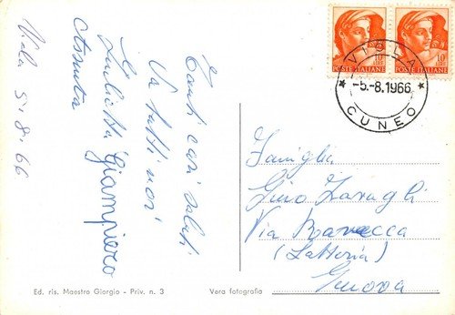 Cartolina Viola Panorama 1966 | Immagine Gallery 2