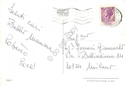 Cartolina Viserba 6 vedute (Rimini) | Immagine Gallery 2