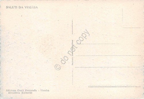 Cartolina Viserba Viale Colombo Pensione Roma auto d'epoca