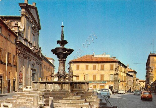 Cartolina Viterbo Piazza Fontana Grande | Immagine principale
