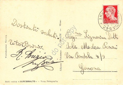 Cartolina Voghera Piazza Meardi Corso Genova animata 1936 | Immagine Gallery 2