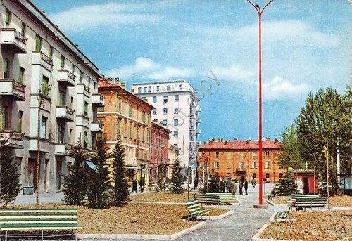Cartolina Voghera Piazza San Bovo 1967 (Pavia)
