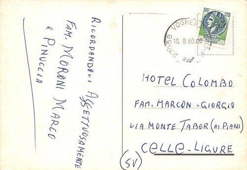 Cartolina Voghera Vedutine 1980 (Pavia) | Immagine Gallery 2