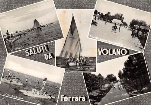 Cartolina Volano Barca a vela Vedutine (Ferrara) | Immagine principale