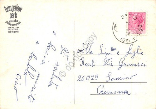 Cartolina Voltino Tremosine Lago di Garda Bungalow Park Garda Panorama … | Immagine Gallery 2