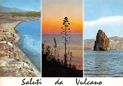 Cartolina Vulcano 3 vedute (Messina) | Immagine principale