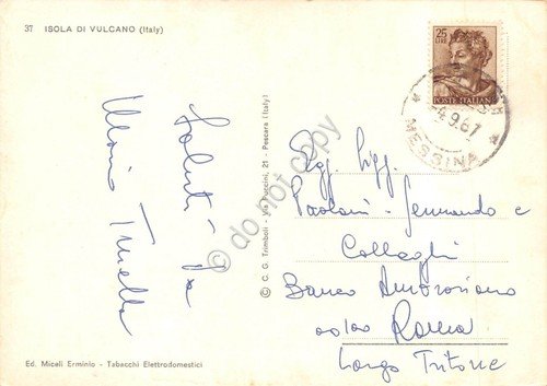 Cartolina Vulcano 3 vedute (Messina) | Immagine Gallery 2