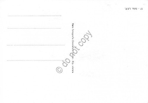 Cartolina Ziano Via Roma