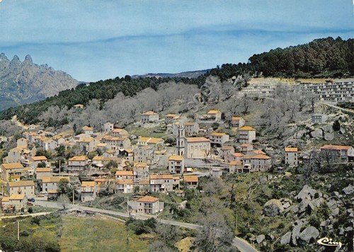 Cartolina Zonza Corsica panorama aereo anni '80 | Immagine principale