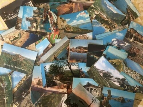 Cartoline Lotto di 100 cartoline a colori VG e NVG …