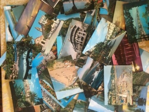 Cartoline Lotto di 100 cartoline a coloriVG e NVG Lotto …