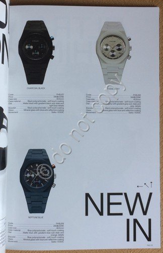 Catalogo Orologi - Watch Catalogue - D1 Milano - Fall …