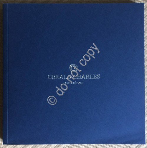Catalogo Orologi - Watch Catalogue - Gerald Charles - Geneve … | Immagine principale