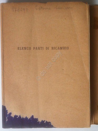 Catalogo Ricambi Fiat Autocarro Modello 626N - 626NL Militare - …