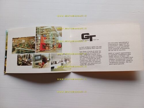 Caterpillar catalogo prodotti e servizi depliant italiano originale
