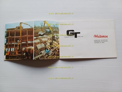 Caterpillar catalogo prodotti e servizi depliant italiano originale