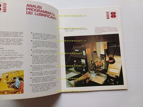 Caterpillar catalogo servizi depliant italiano originale
