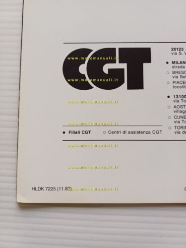 Caterpillar produzione pale gommate 1982 depliant italiano originale
