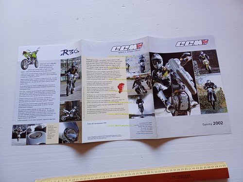 CCM 644 Dual Sport 2002 depliant italiano originale