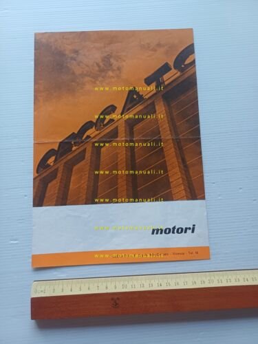 Ceccato produzione moto - motori 1961 depliant italiano originale